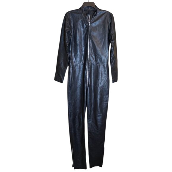 Unisex NORTH BOUND LEATHER - Leather CS1M Catsuit BDSM Kink LGBTQ sz M  - NWOT - Picture 4 of 14
